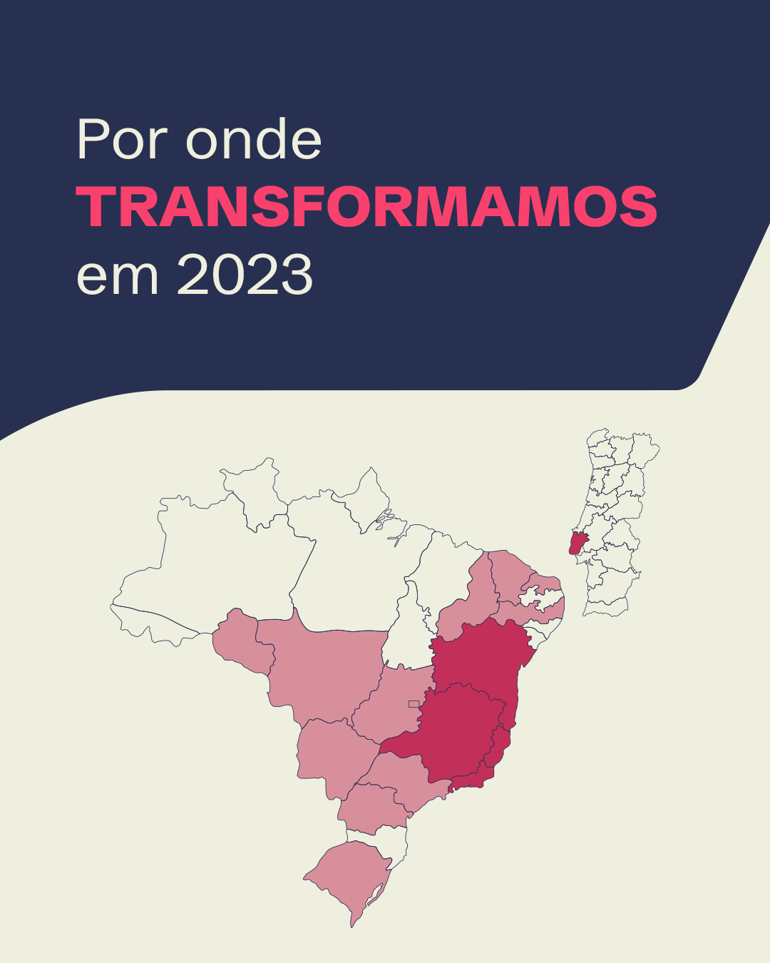 Por onde Transformamos em 2023